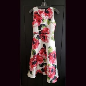 Floral Midi Dresses With Pockets